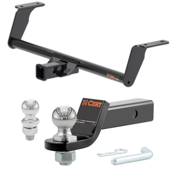 2021-2025 Buick Envision All CURT Class 3 Trailer Hitch, 2" Receiver + 2" Ball + 1-7/8" Ball Kit - CURT