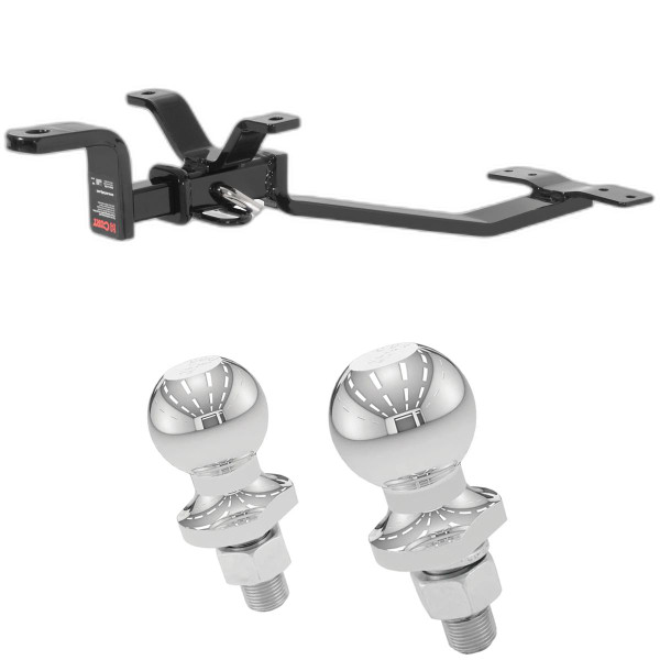 1975-1987 Jaguar XJ6 Sedan Class 1 Trailer Hitch, 1-1/4" Ball Mount - CURT