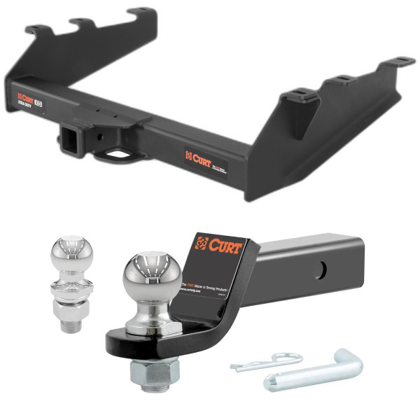 1994-2002 Dodge Ram 2500 8' bed, factory bumper Xtra Duty CURT Class 5 Trailer Hitch, 2" Receiver + 2" Ball + 1-7/8" Ball Kit - CURT
