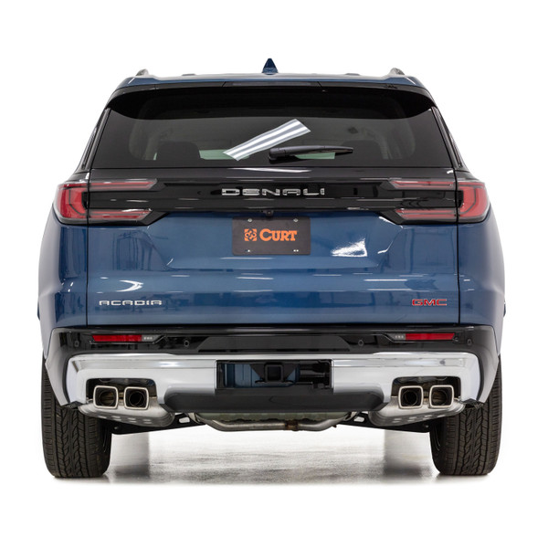 2024-2025 Chevrolet Traverse All CURT Class 3 Trailer Hitch, 2" Receiver + 2" Ball + 1-7/8" Ball Kit
