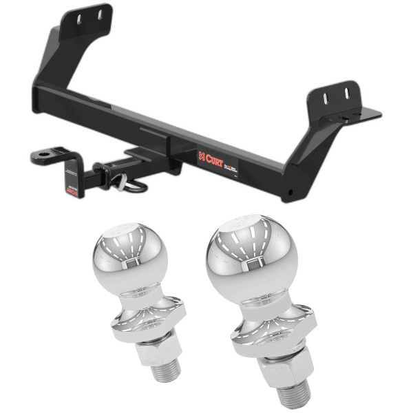 2017-2019 Ford Fusion Sport Class 2 Trailer Hitch, 1-1/4" Ball Mount - CURT