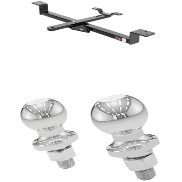 1985-1986 Subaru DL Wagon Class 1 Fixed-Tongue Trailer Hitch with 2" & 1-7/8" Ball - CURT