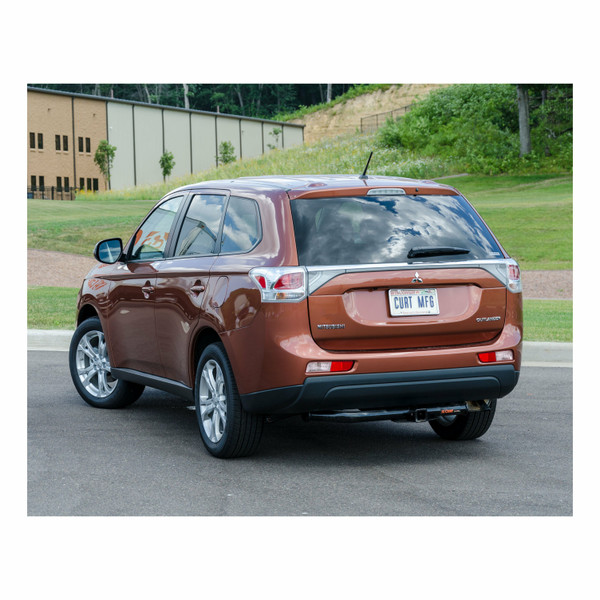 2014-2020 Mitsubishi Outlander All CURT Class 3 Trailer Hitch, 2" Receiver + 2" Ball + 1-7/8" Ball Kit