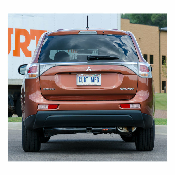 2014-2020 Mitsubishi Outlander All CURT Class 3 Trailer Hitch, 2" Receiver + 2" Ball + 1-7/8" Ball Kit