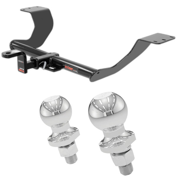 2017-2020 Mitsubishi Mirage G4 All Class 1 Trailer Hitch, 1-1/4" Ball Mount - CURT