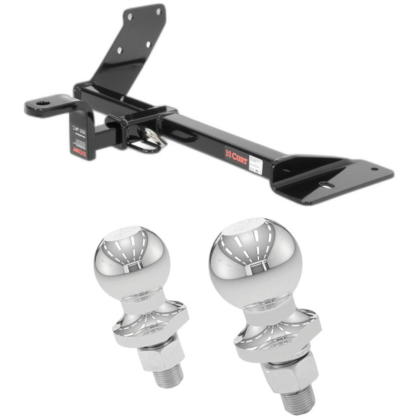 1999-2005 Volkswagen Jetta Sedan, New Body (8th VIN Digit = M) Class 1 Trailer Hitch, 1-1/4" Ball Mount - CURT