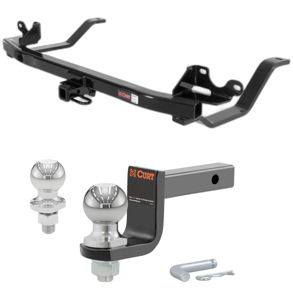 1991-1996 Oldsmobile 98 All Class 2 Hitch, 1-1/4" Receiver + 2" Ball + 1-7/8" Ball Kit - CURT