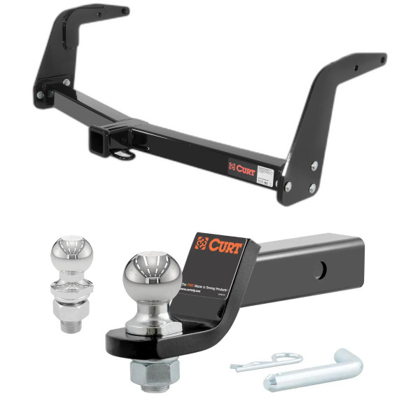 1992-1995 Toyota 4Runner with 31.5" or Smaller Tires CURT Class 3 Trailer Hitch, 2" Receiver + 2" Ball + 1-7/8" Ball Kit - CURT