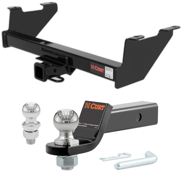 1975-1986 Chevrolet K5 Blazer All CURT Class 3 Trailer Hitch, 2" Receiver + 2" Ball + 1-7/8" Ball Kit - CURT