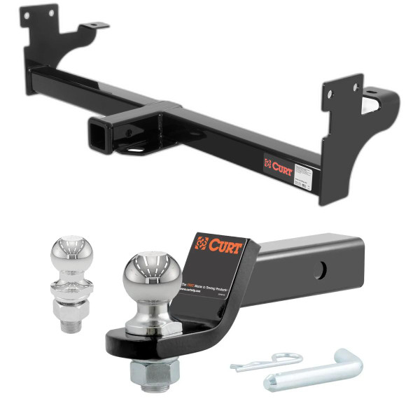 1992-2002 Isuzu Trooper All CURT Class 3 Trailer Hitch, 2" Receiver + 2" Ball + 1-7/8" Ball Kit - CURT