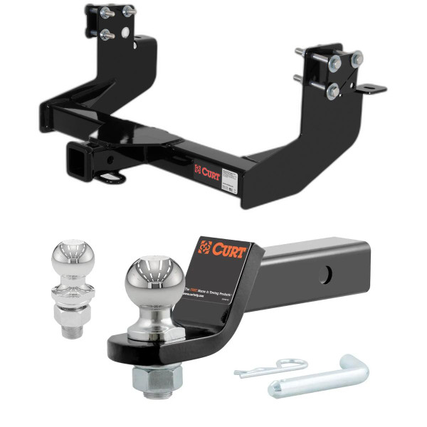 2003-2006 Dodge Sprinter 3500 140 In. Wheel Base with Dual Rear Wheels CURT Class 3 Trailer Hitch, 2" Receiver + 2" Ball + 1-7/8" Ball Kit - CURT