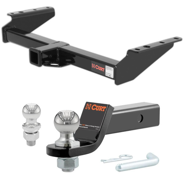 1999-2000 Cadillac Escalade All CURT Class 4 Trailer Hitch, 2" Receiver + 2" Ball + 1-7/8" Ball Kit - CURT