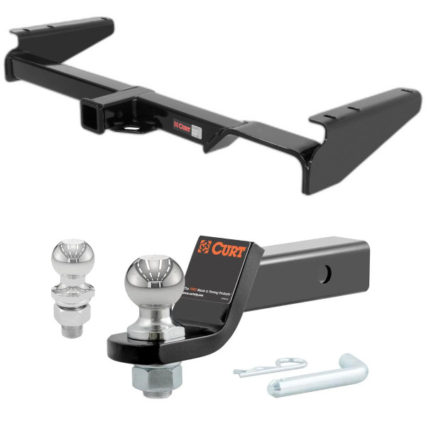 2001-2003 Toyota Highlander All CURT Class 3 Trailer Hitch, 2" Receiver + 2" Ball + 1-7/8" Ball Kit - CURT