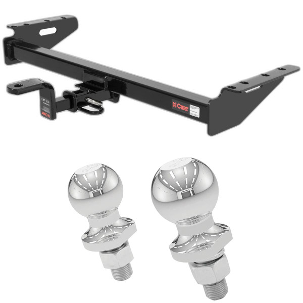 1984-2001 Jeep Cherokee All, Including Sport Class 2 Trailer Hitch, 1-1/4" Ball Mount - CURT