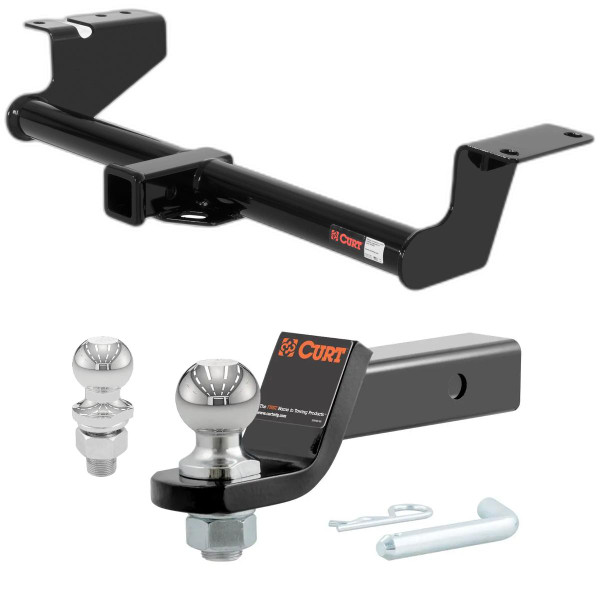 2003-2007 Nissan Murano All CURT Class 3 Trailer Hitch, 2" Receiver + 2" Ball + 1-7/8" Ball Kit - CURT