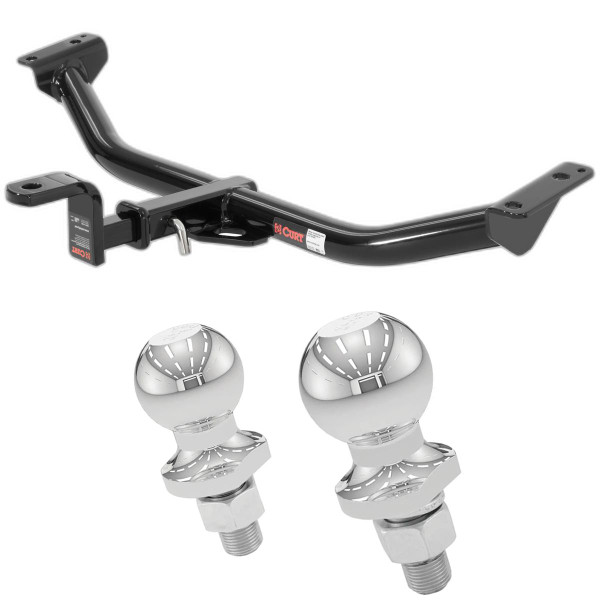 2003-2008 Pontiac Vibe All, Except GT Class 2 Trailer Hitch, 1-1/4" Ball Mount - CURT