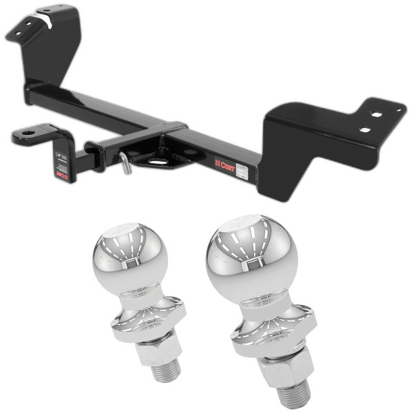 2007-2012 Mitsubishi Galant Sedan, 2.4L, Single Exhaust Class 1 Trailer Hitch, 1-1/4" Ball Mount - CURT