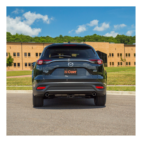 2016-2023 Mazda CX-9 All CURT Class 3 Trailer Hitch, 2" Receiver + 2" Ball + 1-7/8" Ball Kit