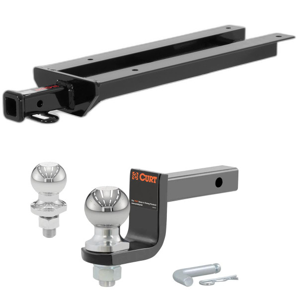 2004 Volvo S40 4th Digit of VIN is 'V' Class 1 Trailer Hitch, 1-1/4" Receiver + 2" Ball + 1-7/8" Ball Kit - CURT
