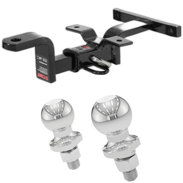 1983-1988 Porsche 944 with OEM Bumper Class 1 Trailer Hitch, 1-1/4" Ball Mount - CURT