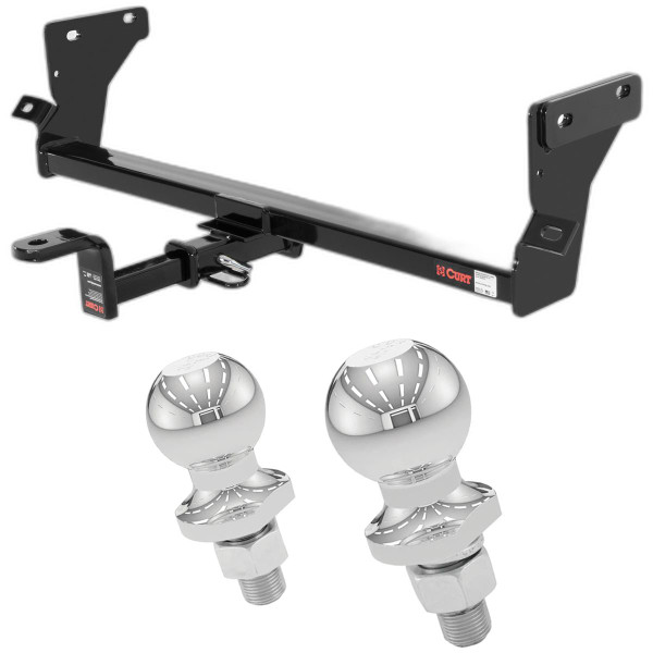 2007-2012 Dodge Caliber Excluding SRT Class 1 Trailer Hitch, 1-1/4" Ball Mount - CURT