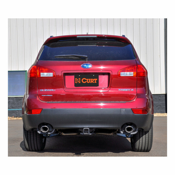 2011-2014 Subaru Tribeca All CURT Class 3 Trailer Hitch, 2" Receiver + 2" Ball + 1-7/8" Ball Kit