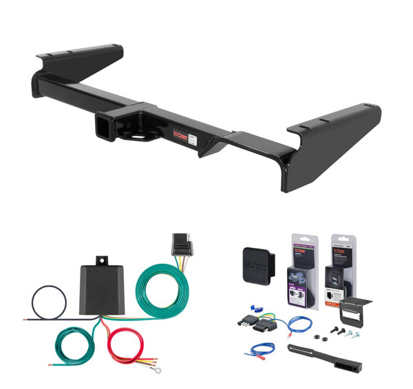 1999 - 2000 Lexus RX300 Curt 2" Class 3 Trailer Tow Hitch + 5-Flat Wiring Kit Tow Boat/Utility Trailer with Surge Brakes 13429 - CURT