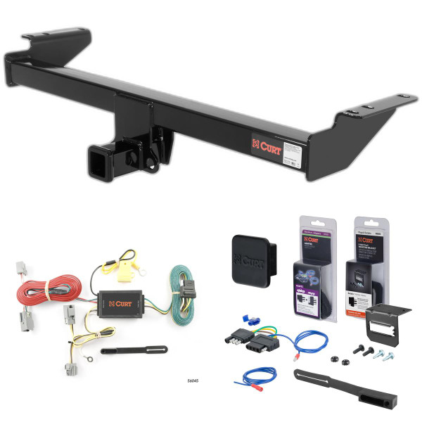 05 - 14 Volvo XC90 Curt 2" Class 3 Trailer Tow Hitch + Wiring Kit 13559 - CURT