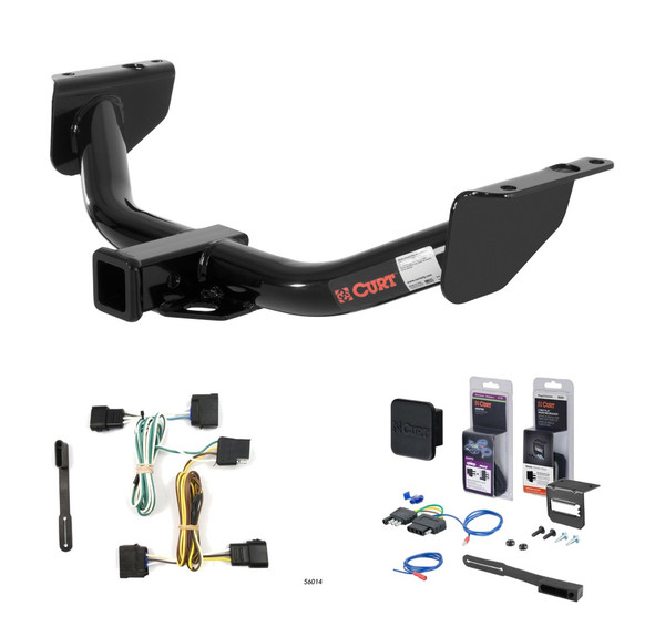 2000 - 2011 Ford Ranger 2000 - 2005 models are no drill Curt 2" Class 3 Trailer Tow Hitch + 5-Flat Wiring Kit Tow Boat/Utility Trailer with Surge Brakes 13138 - CURT