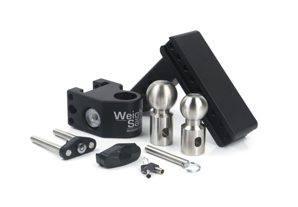 Weigh Safe Steel Weigh Safe Adjustable Drop Hitch - 6" Drop & 2" Shank SWS6-2