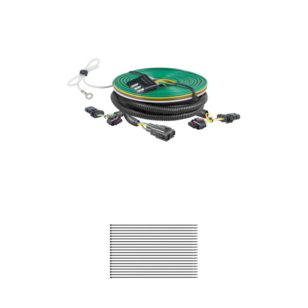 CURT Custom Towed-Vehicle RV Wiring Harness, Select Buick Enclave, GMC Acadia Trailer Connector Kit - CURT