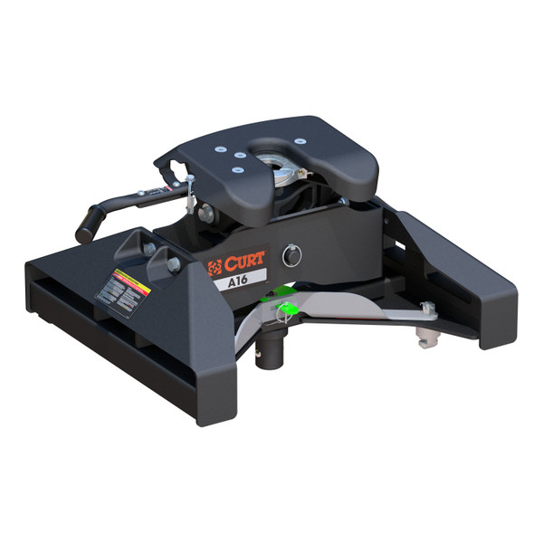 CURT 16K, 16K, A16 5th Wheel Hitch, Select Nissan Titan XD, 8' Bed Puck Syste - CURT