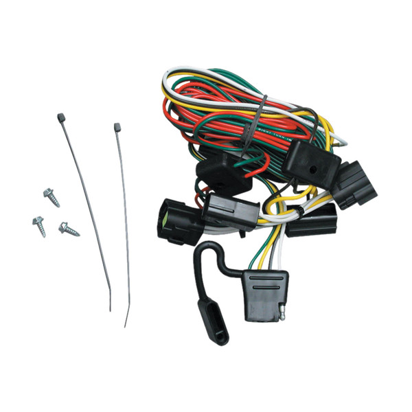 Tekonsha T-One  T-Connector Harness, 4-Way Flat, w/Converter TK118360 - Tekonsha