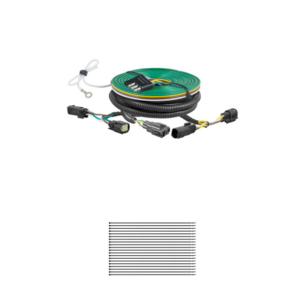 CURT Custom Towed-Vehicle RV Wiring Harness, Select Buick Envision Trailer Connector Kit - CURT