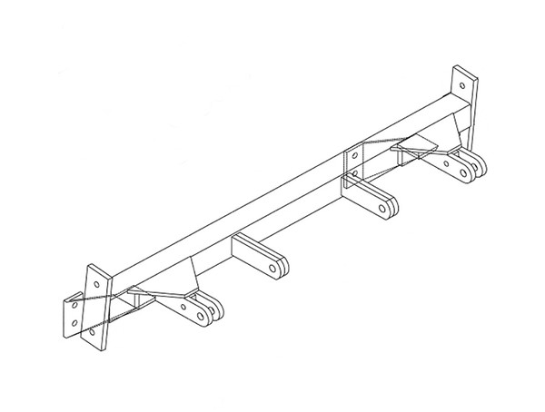 BlueOx Tow Bar Base Plate, Front Mount, RV Flat Towing for Select, 02 DODGE RAM 2500 - Blue Ox