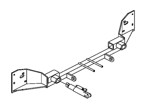 BlueOx Tow Bar Base Plate, Front Mount, RV Flat Towing for Select, HONDA CRV (R) - Blue Ox