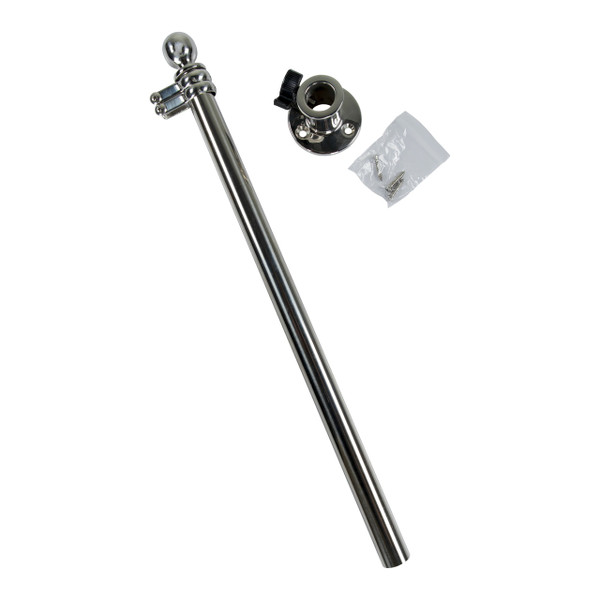 Taylor Made Stainless Steel Flag Pole Kit 18" #902 - Taylor Made