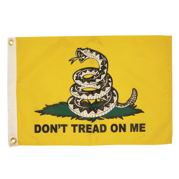 Taylor Made Military Flag Don't Tread On Me, 12" x 18" #1617 - Taylor Made