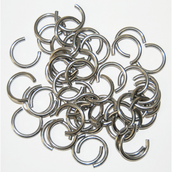 Taylor Made Clinching Rings Large 50 Rings fit 3/8" - 1/2" cord #1045 - Taylor Made