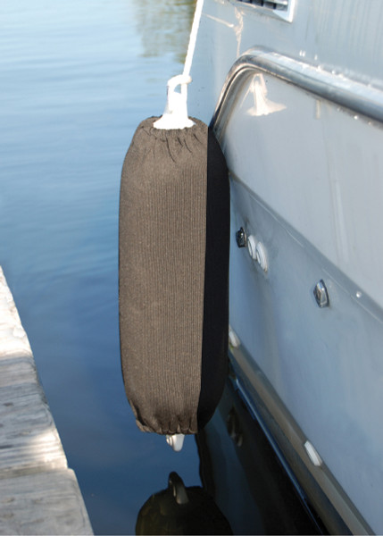 Taylor Made Premium Heavyweight Fender Covers fits Hull Gard- 6-1/2" x23", Super Gard 5-1/2" x 20" and Big B 6"x15" (Black) #9204R - Taylor Made