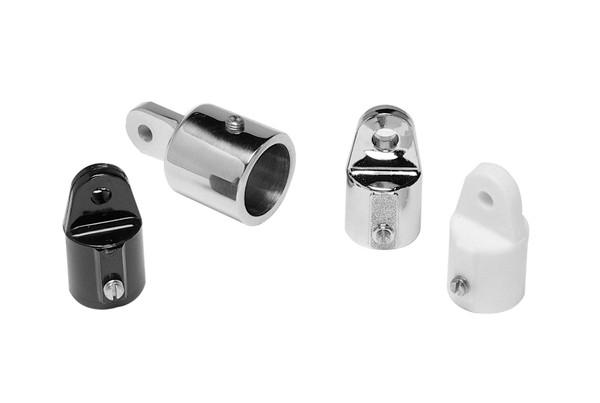 Taylor Made 7/8" Round Stainless Steel Bimini Top External Eye End #11729 - Taylor Made