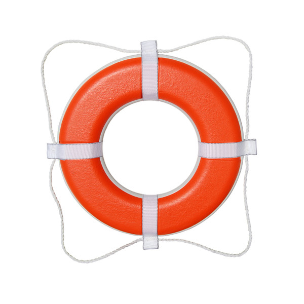 Taylor Made Vinyl Coated Foam Life Rings USCG Approved, Orange (24") #368 - Taylor Made