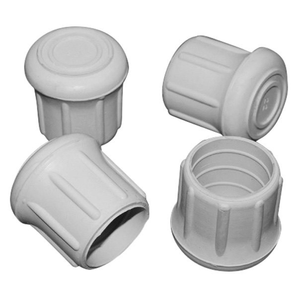 Taylor Made Rubber Chair Tips White fits 1" tubing #96025 - Taylor Made