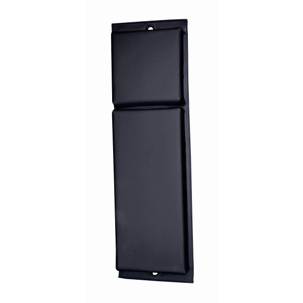 Taylor Made Hull-Saver Vinyl-Covered Contour Boat Fender, Black (24" L x 6" W x 2-1/2" D) #328 - Taylor Made