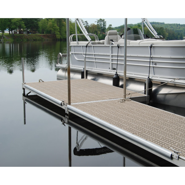 Taylor Made Commercial Grade Vinyl Dock Edging Silver Side Gard 10' Coil #45969 - Taylor Made