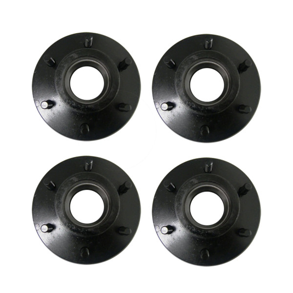 Lippert (4-Pack) 6000 lbs Trailer Idler Hub - 6,000- 6 on 5-1/2", 15-16" Wheel Size, 1/2" Studs - Heavy-Duty Trailer Component LIPKITC1F77 - CURT