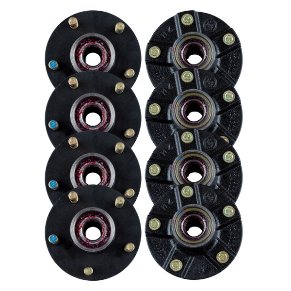 Lippert (8-Pack) 2200 lbs Idler Hub, 5 on 4.5"; 5.5" Hub Flange - 2,200 - Heavy-Duty Trailer Component - CURT