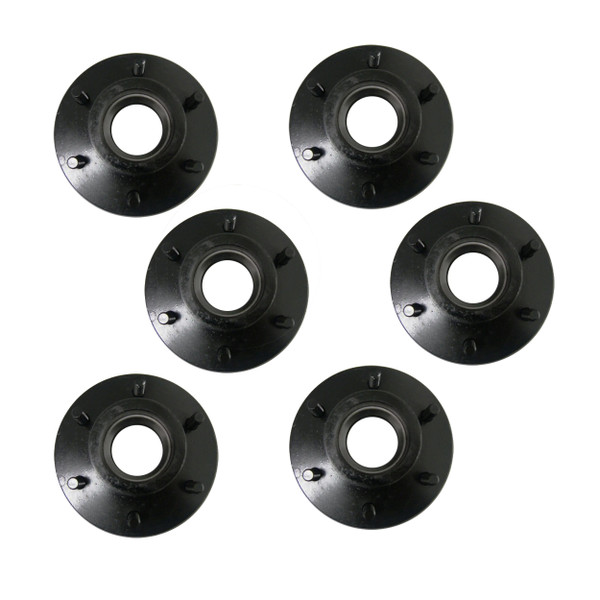 Lippert (6-Pack) 6000 lbs Trailer Idler Hub - 6,000- 6 on 5-1/2", 15-16" Wheel Size, 1/2" Studs - Heavy-Duty Trailer Component LIPKIT831B8 - CURT