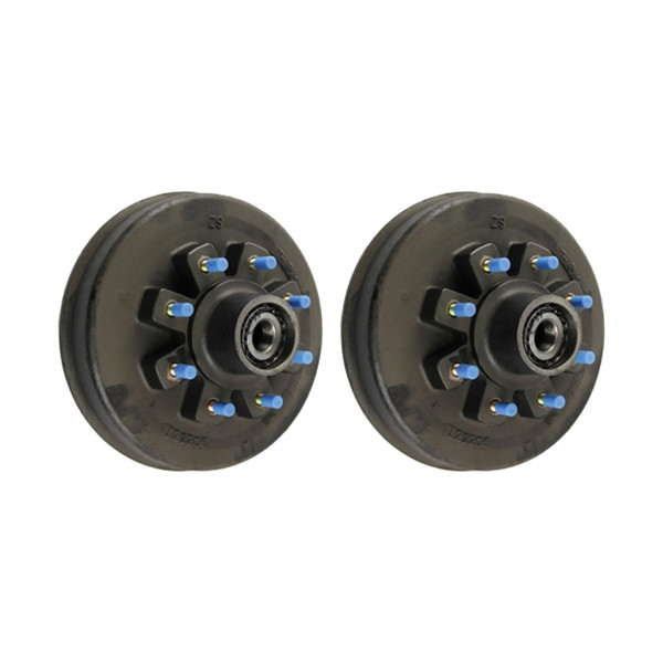 Lippert (2-Pack) 8K lbs RV Brake Hub Assembly, 8 on 6.5", 5/8", 8,000 - Heavy-Duty Trailer Component LIPKIT5F35A - CURT