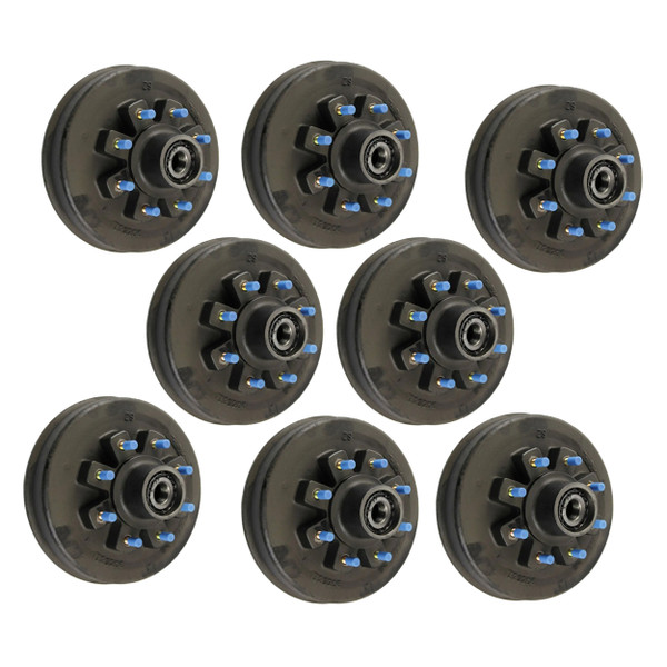 Lippert (8-Pack) 8K lbs RV Brake Hub Assembly, 8 on 6.5", 5/8", 8,000 - Heavy-Duty Trailer Component LIPKITE1674 - CURT
